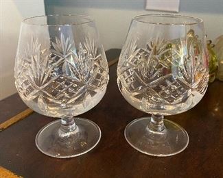 $30. Pair. Tiffany & Co. Newport Brandy Glass
