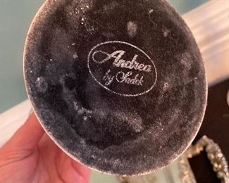 $10. Andrea by Sadek silverplate candle holders