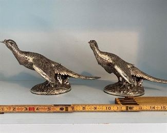 $30. Pair of Pheasant Decor