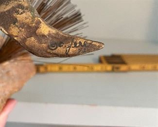 $60. Curtis Jere signed bird in flight quartz & bronze