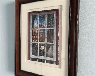 $225. David Stickel original watercolor