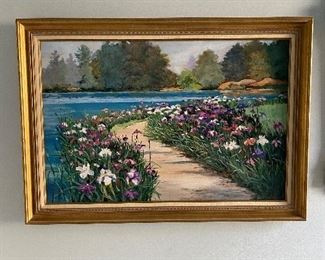 $300. Eloise Pope original painting. Measures 30" x 41.5". 