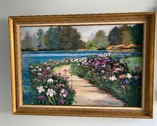 $300. Eloise Pope original painting. Measures 30" x 41.5". 