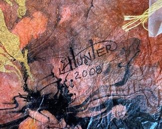 $30. Turtle from carved gourds made in Chapel Hill by Hunter. 