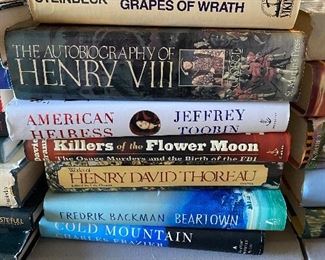 Books $3 HC and $1.50 Paperback