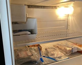 $125. Kenmore Fridge/Freezer used in garage. Still cold and plugged in!