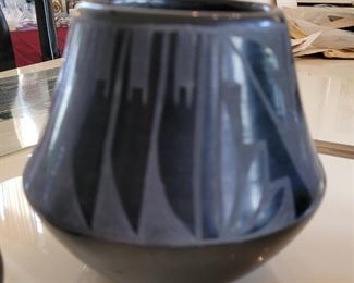 Vase by Madeline Tafoya ( 1912-2002 Santa Clara Pottery. Award winning artisan