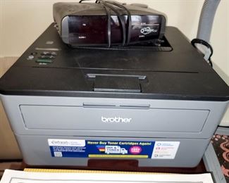 Brother laser printer. Pretty new