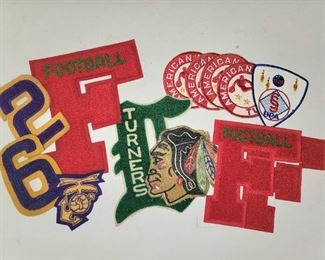 Varsity letters and patches