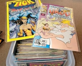 Groo and Tick comic books