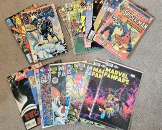 Marvel and other comic books