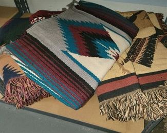 Southwestern throw, blankets
