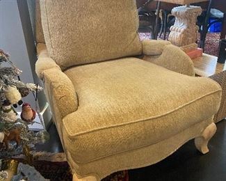 Lot #12 $195 - Pearson armchair 43"H at back