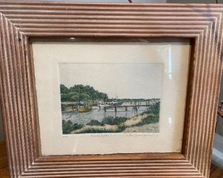 Lot #32 $45 Murrell's Inlet etching