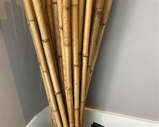 Lot#88 $45 bamboo sticks in glass vase
