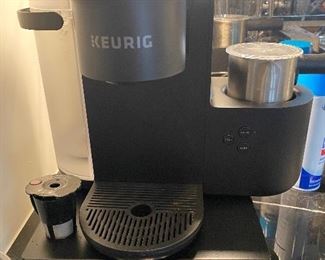 Lot#98  $45 Keurig coffee, latte, cappucino machine