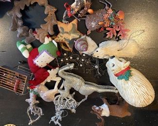 Lot #101 - $12 assorted Christmas ornaments