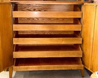 Mid Century Modern Dresser                                                     42"  W x 24 D  x 54" H