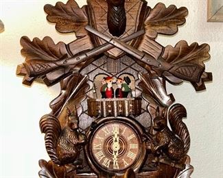 Vintage Hunters Cuckoo Clock