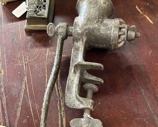 Antique Meat Grinder