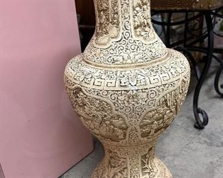 Tall Oriental Vase
