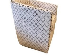 $870 USD     Norwalk Custom Sally Lattice Upholstered 360 Swivel Chair TH154-4    Description: Sally has a distinctly contemporary attitude with a perfectly scaled barrel back, gently flared arms and seven-inch tapered wood legs. Spaced nail heads outline the front, arms and back of this versatile chair, which is designed especially for smaller spaces and apartment living.
Dimensions: 33 x 31 x 33"H 
Seat: 21W | 20D | 20H
Arm: 30H
Condition: New - Interior Design Studio Floor Sample
Local pick up Lake Oswego, OR.  Showroom with main floor access. Contact us for shipper suggestions.      https://goodbyhello.com/products/copy-of-bernhardt-jet-set-console-thd-03?_pos=8&_sid=f9cbd366d&_ss=r