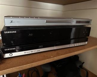 Samsung Blu-ray and zenith DVD