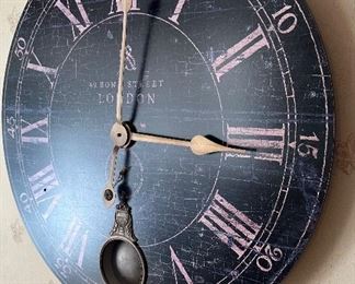 Vintage Bond Street 30 inch London wall clock