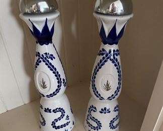 Class Azul Reposado tequila Bottles (empty)