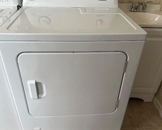 Amana natural gas dryer. 7.0 ft.³ one year old.