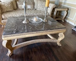 Basset, Coffee, Table