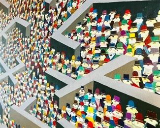 Artist - Horacio (Farias Labirinto/The Maze) Oil on Canvas 31.5x39