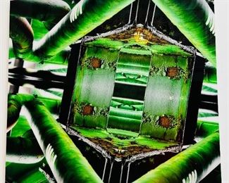 Artist - Bennes Dietrich Print on Fotopaper behind acrylic 39x39