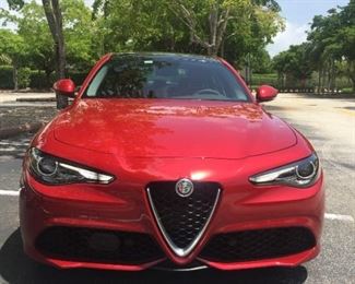 Alfa Romeo Giulia TI RWD

Year: 2017
Miles: 52,000
Color: custom Rosso Etna and red leather sports seats
Price: $23,800