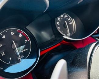 Alfa Romeo Giulia TI RWD

Year: 2017
Miles: 52,000
Color: custom Rosso Etna and red leather sports seats
Price: $23,800