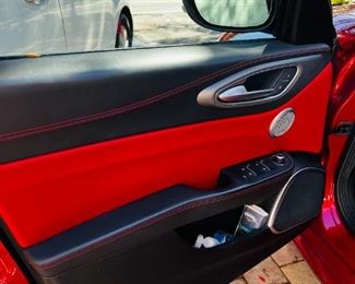 Alfa Romeo Giulia TI RWD

Year: 2017
Miles: 52,000
Color: custom Rosso Etna and red leather sports seats
Price: $23,800