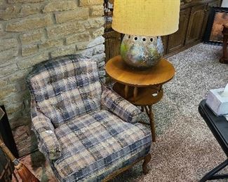 Vintage Chair/Table 