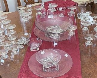 Cambridge Square Glassware and Serving Pieces