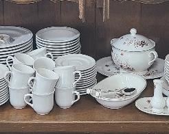 Japan Stoneware / Unmarked Solid White / Verasatone by Noritake - Outlook Pattern - (Oven_Dishwasher_Microwave Safe)