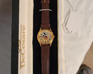 Mickey Mouse Watch - Mint Condition