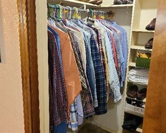 Name Brand Men's Clothing and Shoes (L/XL)