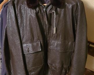 USN Flight Jacket - G-1 L. W. Foster Mil-J-7823 (AER) 50;s (Near Mint Condition)