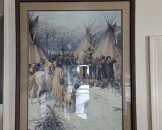 Framed Art by Tom Lovell
