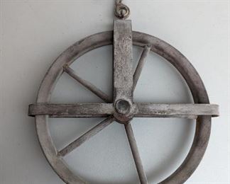 Antique Pulley