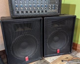 Fender Speakers and Sunn Equalizer SR8520