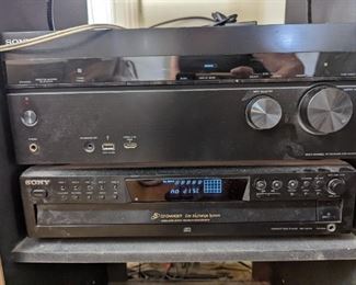 Sony Receiver STR-DN1070 and CD Changer