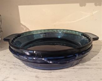 Colored Glass Pie Plates