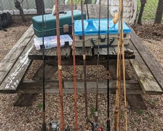 Fishing Poles and Tackle