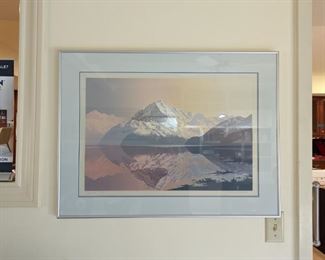 Mount Cook Reflections Framed Print