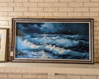 Oil on Canvas by Danny Lee 48 x 24"